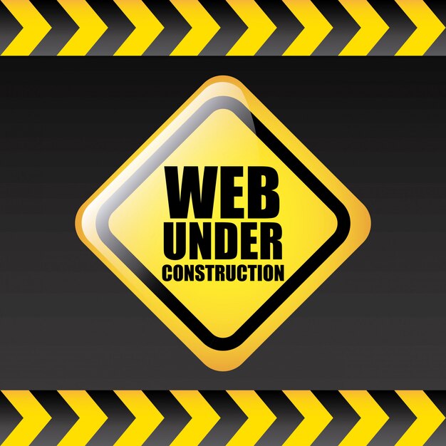 web en construcción