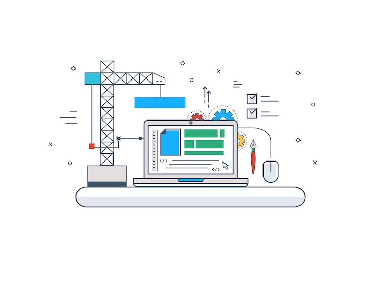 Vector web y desarrollo