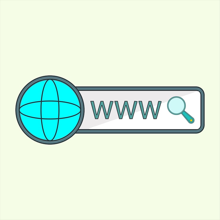 Vector web search icon icon related to design elements suitable for web site app user interfaceselement printable etc flat icon style simple vector design editable