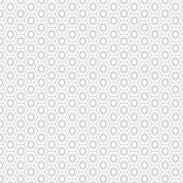 Web Textura sin costuras de hexágonos Arte vectorial