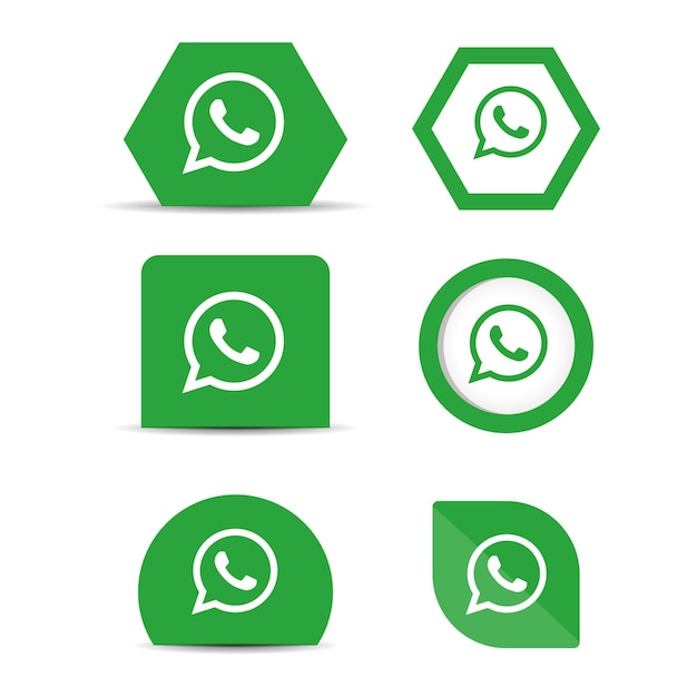 Vector whatsapp insta social media logo icon tecnología, red. fondo, ilustración vectorial, me gusta, sh