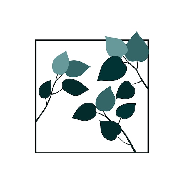 Wild Pepper Leaf Logo Paan deja Tambula Veeleyada Yele hojas medicinales