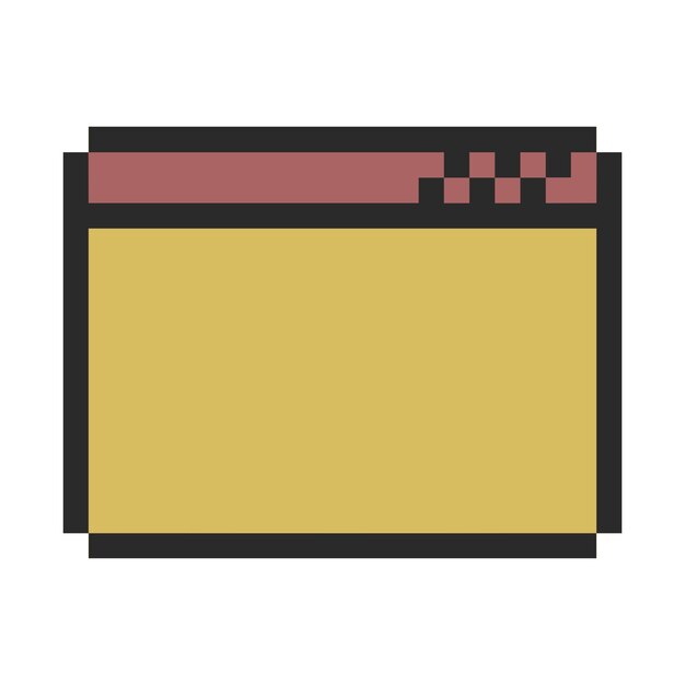 Windows UI pixel art para sus necesidades