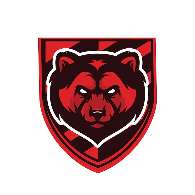 WOLVERINE - vector logo / icono ilustración mascota