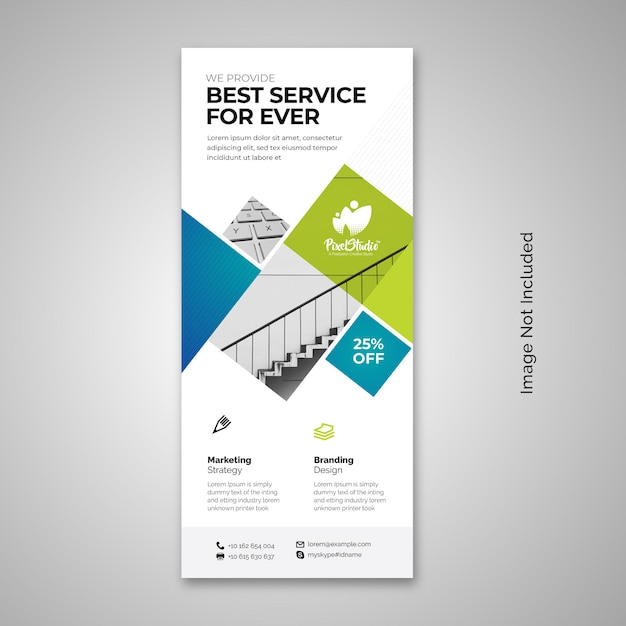 X-Banner de paquete empresarial