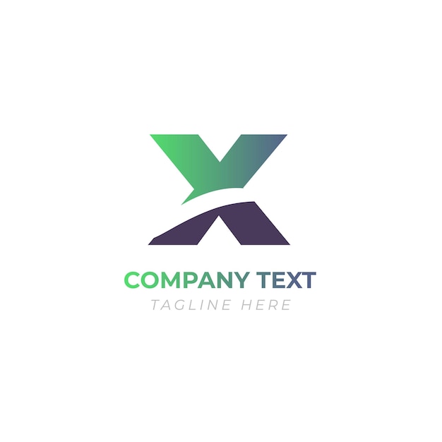 Xtremely Xcellent Xperience x letra monograma mínimo logotipo de la empresa