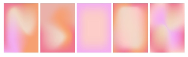 Y2k aesthetic pink rose gradient background Red orange mesh texture Vertical aura posters