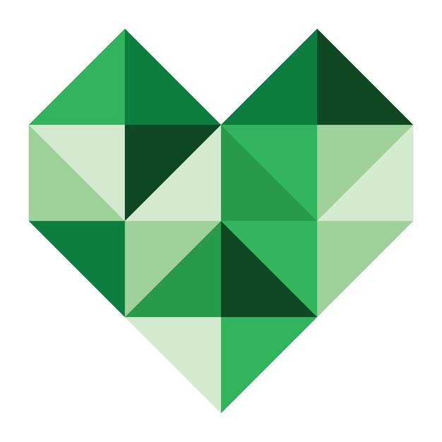 Y2K forma el corazón editable