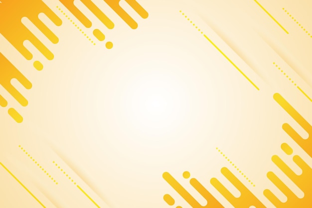 Yellow Abstract Background Design Modern Gradient Flow with Lines Dots