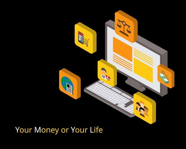 YMYL Your Money or Your Life para SEO en el vector de pautas de marketing de contenido