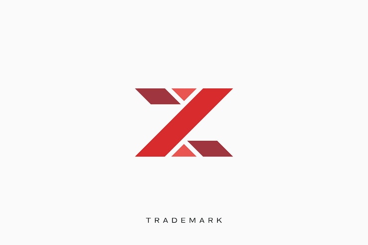 Vector z letra vector diseño de logotipo concepto monograma icono marca registrada creativo