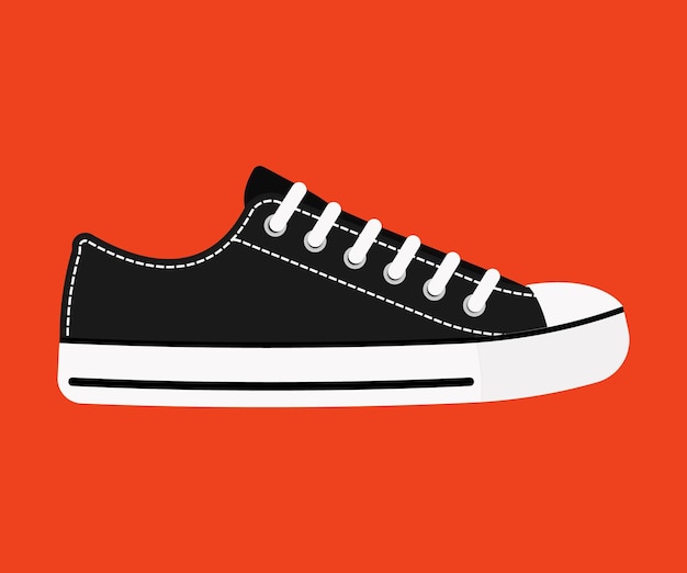 zapatillas aisladas sobre fondo. ilustración vectorial Ep 10.