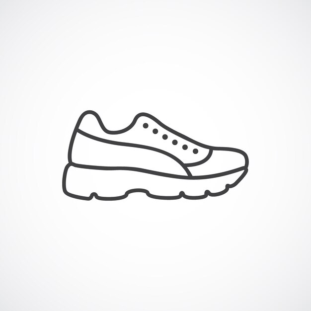 Zapatillas de deporte para hombre y mujer Vector