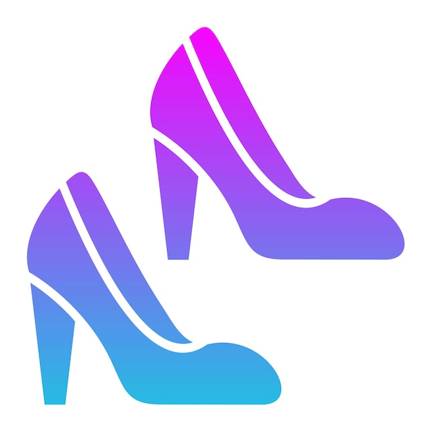 un zapato que es azul y púrpura con un diseño púrpura