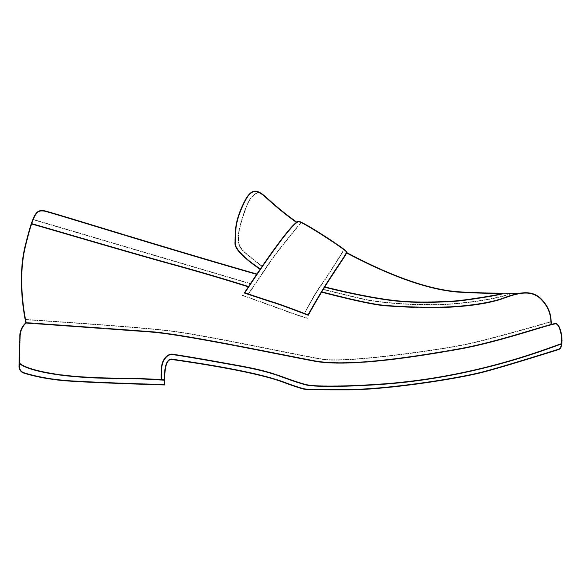 Zapatos de hombre aislados. mocasines clásicos. iconos de zapatos de  temporada de hombre masculino. ilustración de vector de calzado de dibujo  técnico | Vector Premium