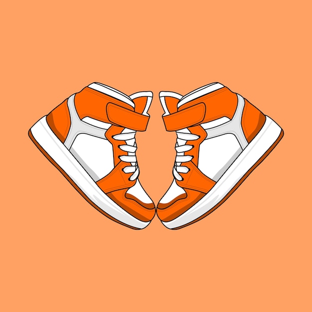 Zapatos Niño Imagen e ilustración vectorial