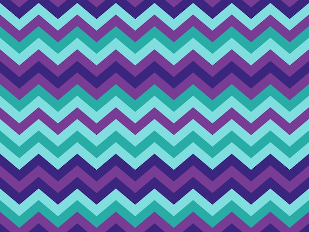 Zig zag vector geométrico de patrones sin fisuras Chevron futurista en