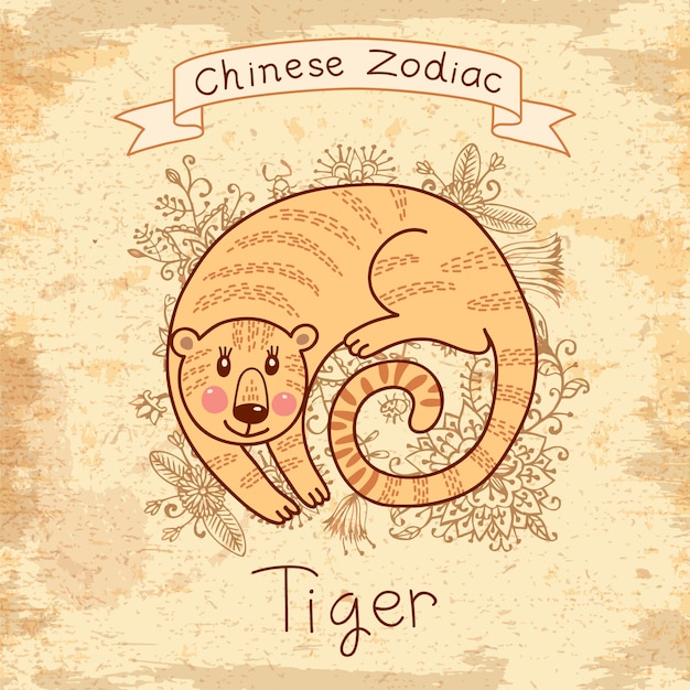 Zodiaco chino - tigre