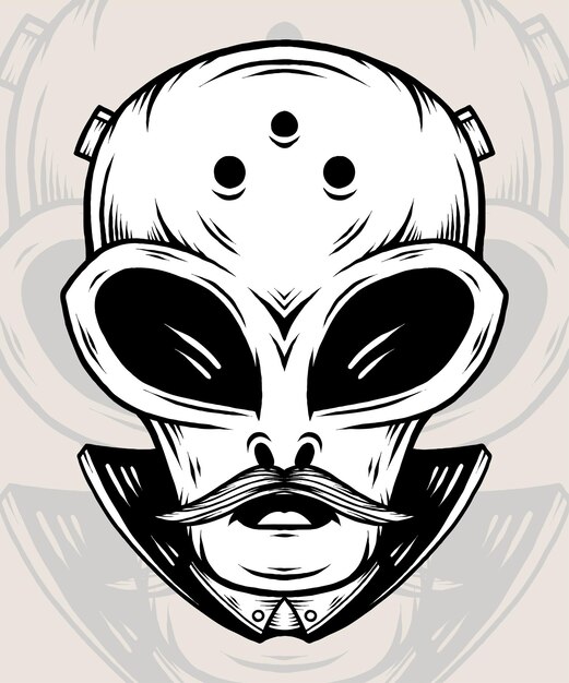 Zombi alienígena vintage