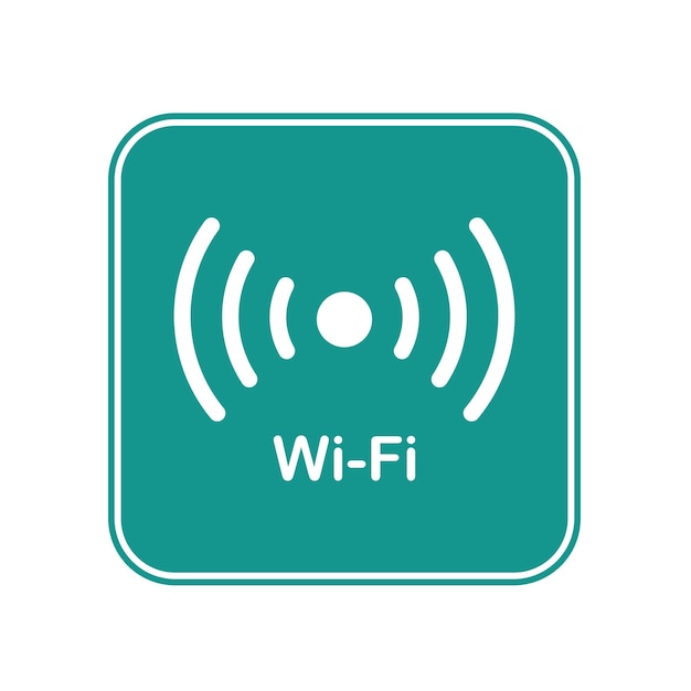 Vector zona wifi libre de icono de vector