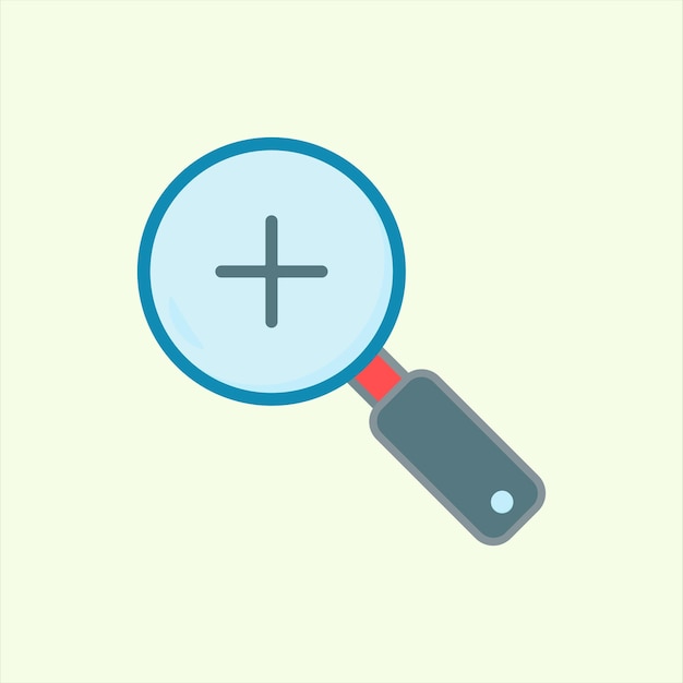 Zoom In icon icon related to design elements suitable for web site app user interfaceselement printable etc flat icon style simple vector design editable