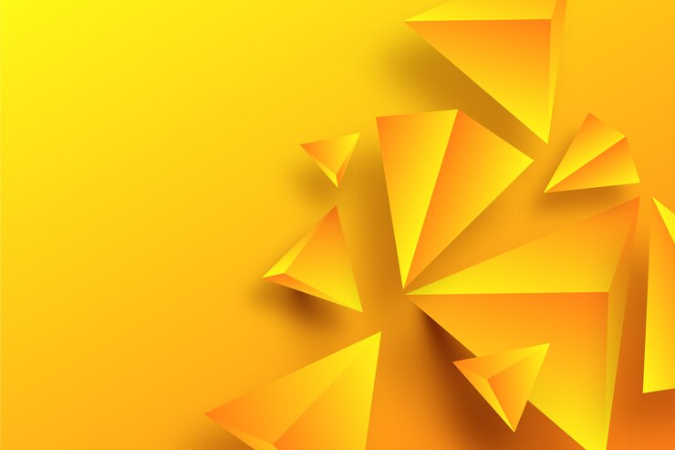 Vector Gratis 3d geometrical shapes concept for wallpaper
