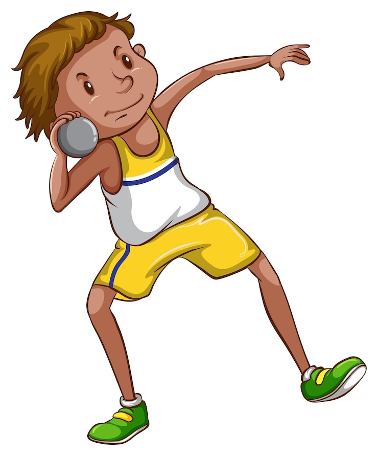 Vector Gratis a sketch of a boy throwing a ball