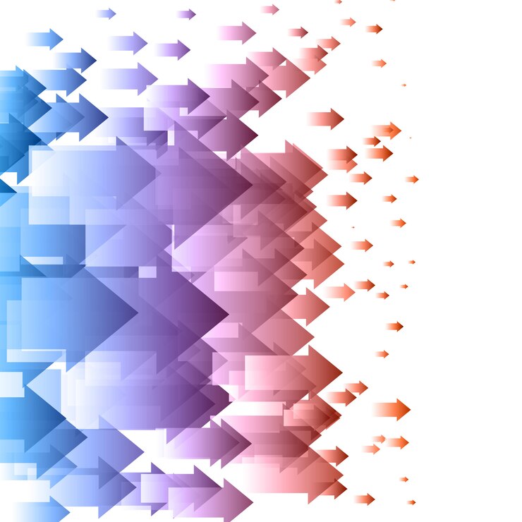 Vector Gratis abstract arrow background 