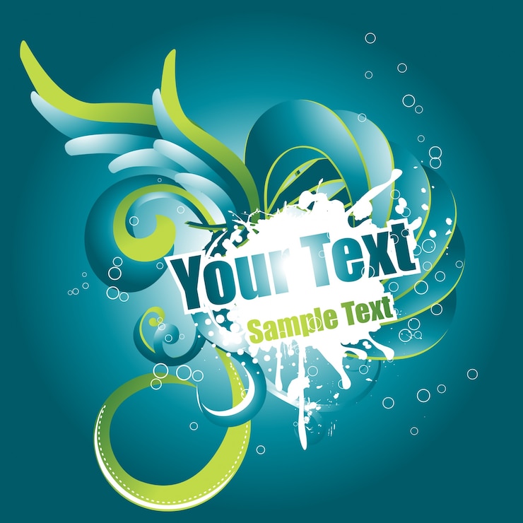 Vector Gratis abstract artistic background