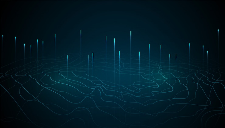 Vector Gratis abstract big data digital technology background design