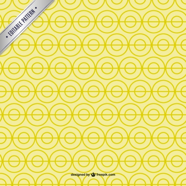Vector Gratis abstract circles pattern
