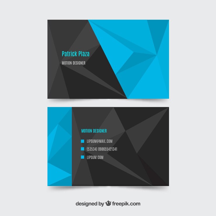 Vector Gratis abstract company card