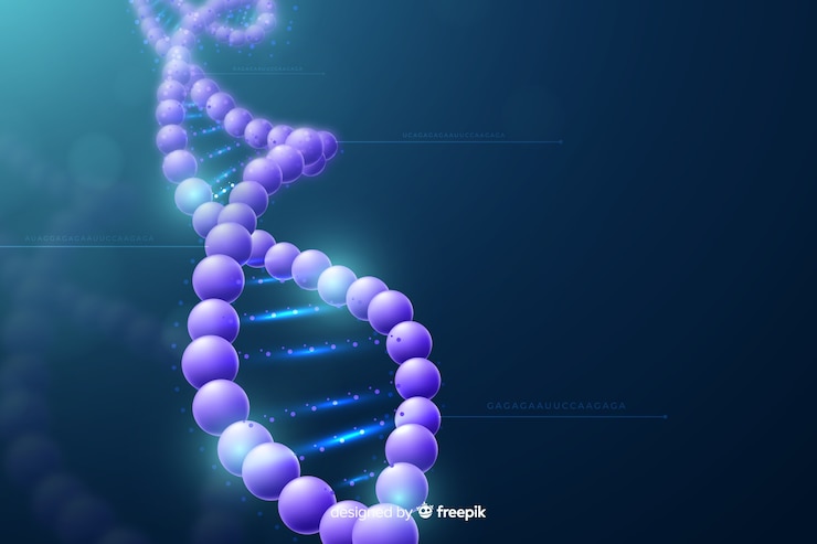 Vector Gratis abstract dna background