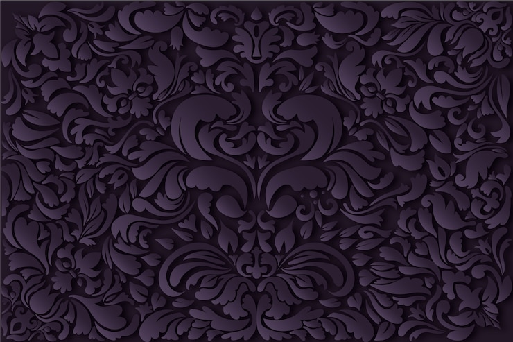 Vector Gratis abstract floral ornamental background