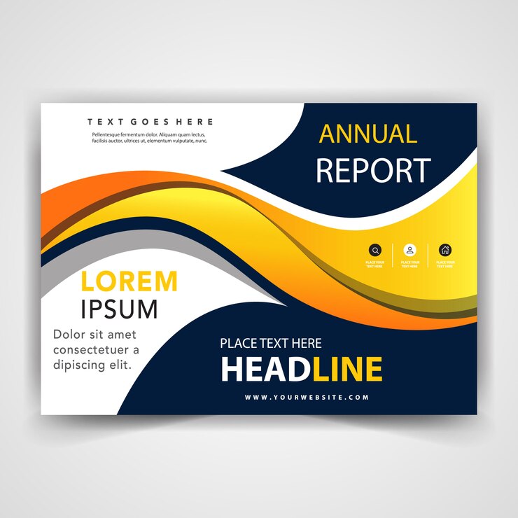 Vector Gratis  abstract flyer presentation template