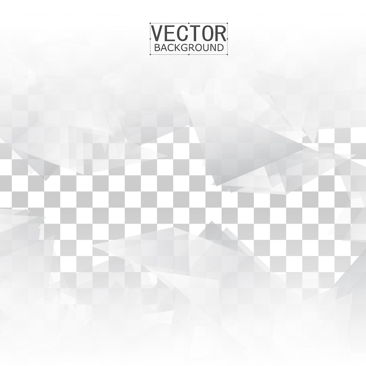 Vector Gratis abstract geometric shape from gray triangle.