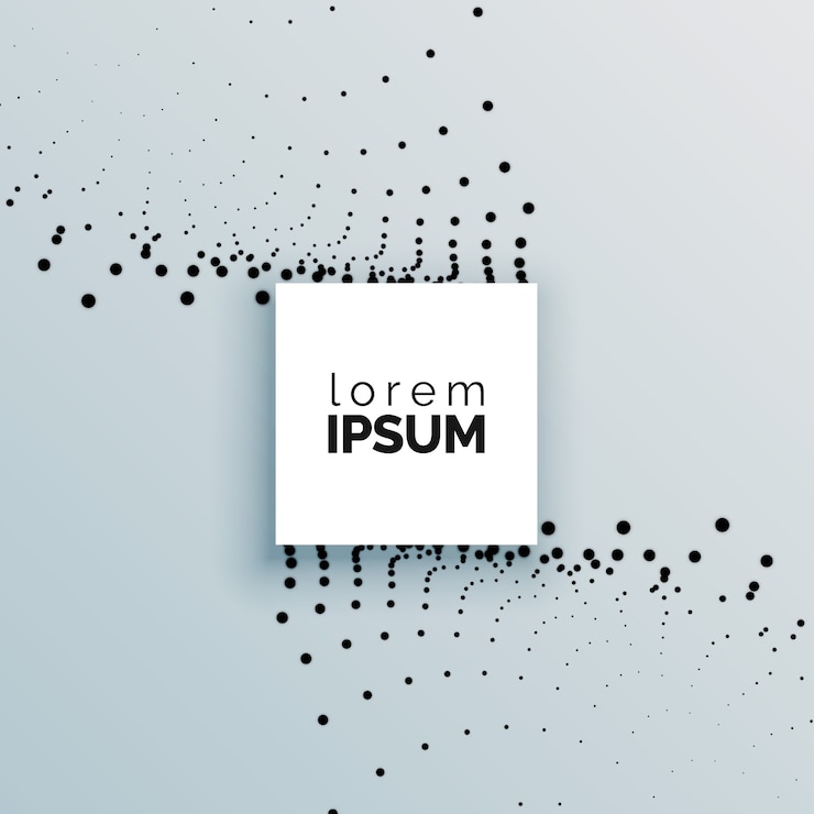 Vector Gratis abstract gray background with black particles
