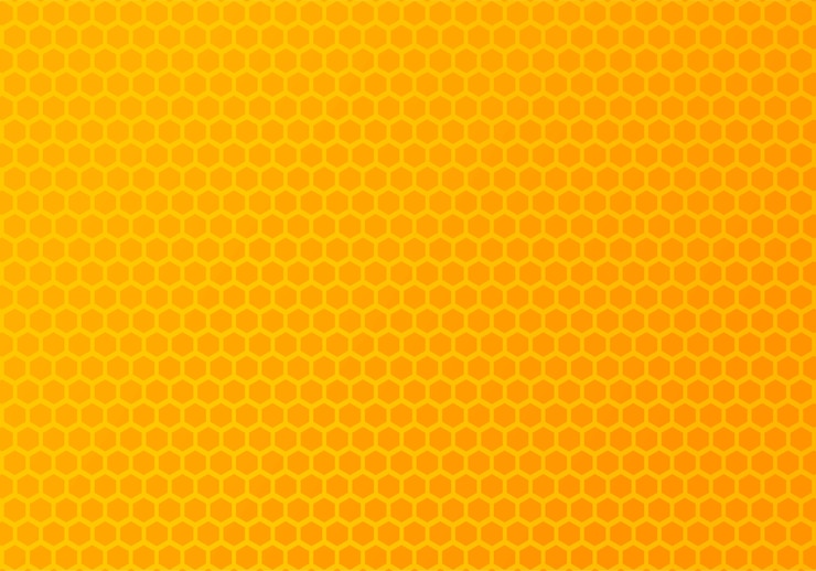 Vector Gratis abstract hexagonal pattern colorful