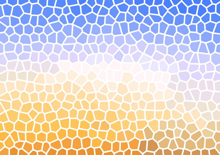 Vector Gratis abstract mosaic style pattern background