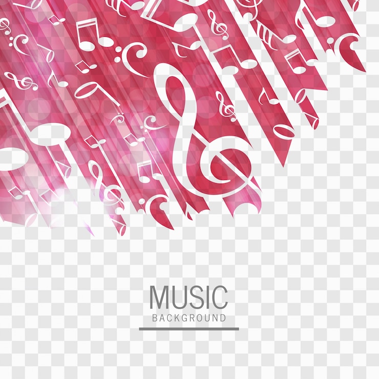 Vector Gratis abstract music background vector