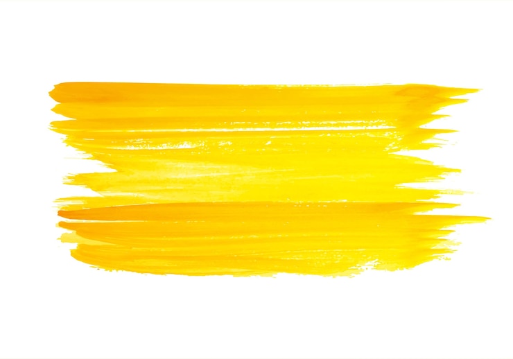 Vector Gratis abstract orange brush stroke design