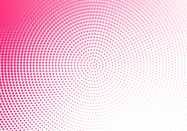 Vector Gratis abstract pink circular dotted technology