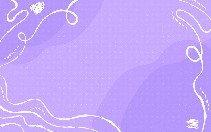 Vector Gratis abstract purple background with sketchy wavy lines