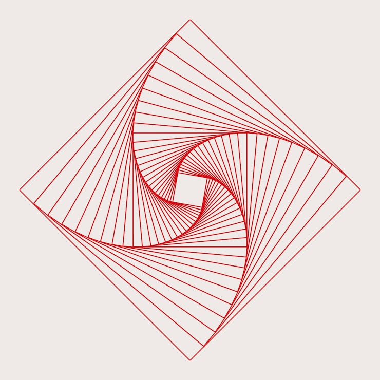 Vector Gratis abstract square geometric element vector