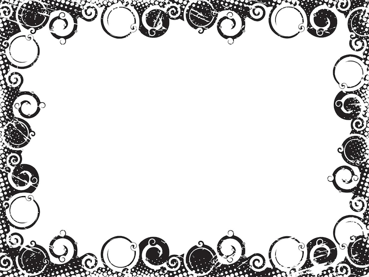 Vector Gratis abstract swirl frames in vector background