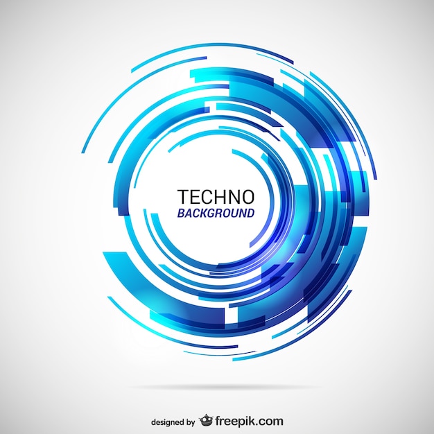abstract techno background