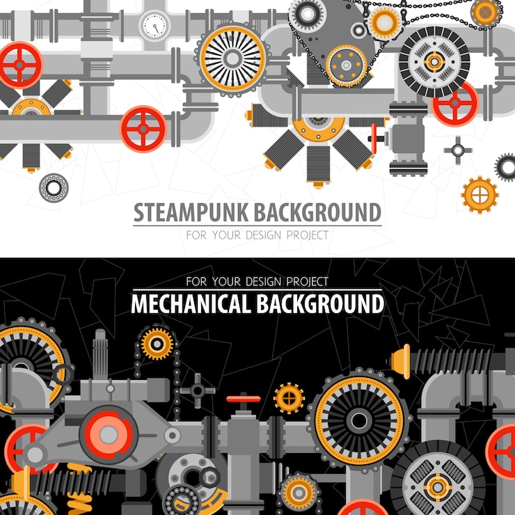 Vector Gratis abstract technological horizontal banners