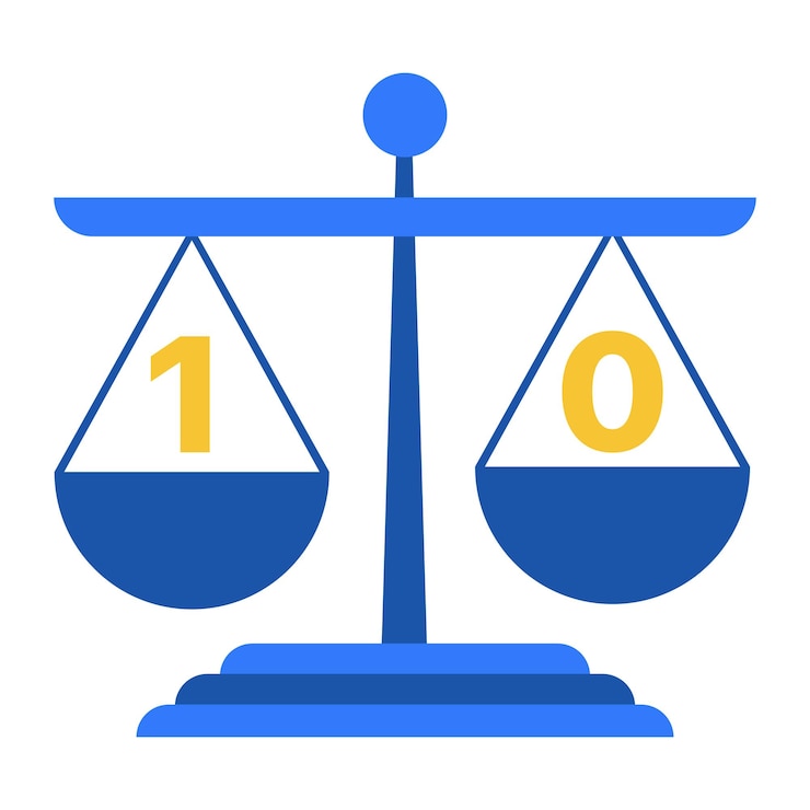Vector Gratis ai ethics balance