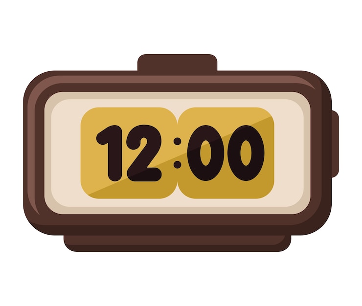 Vector Gratis alarm clock illustration