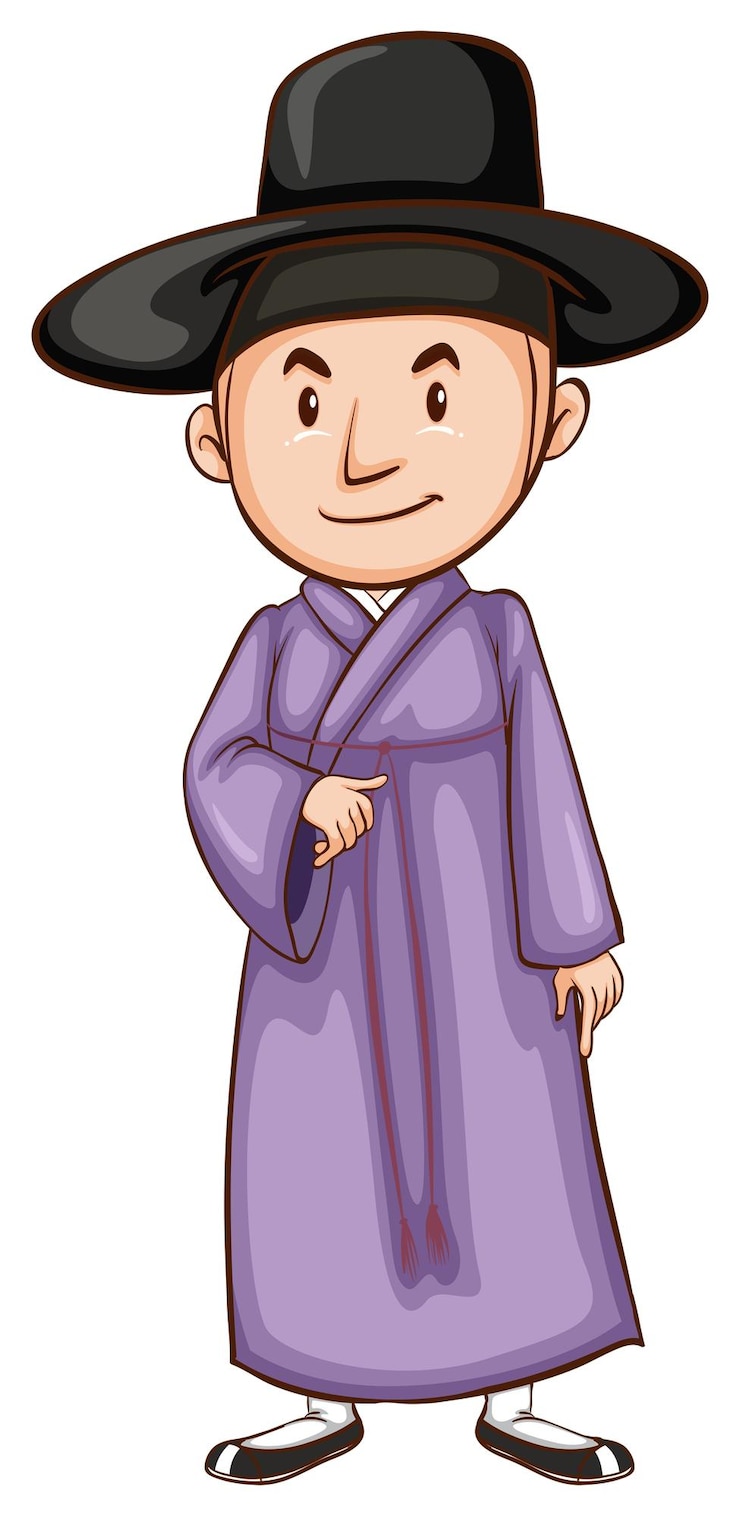 Vector Gratis an asian